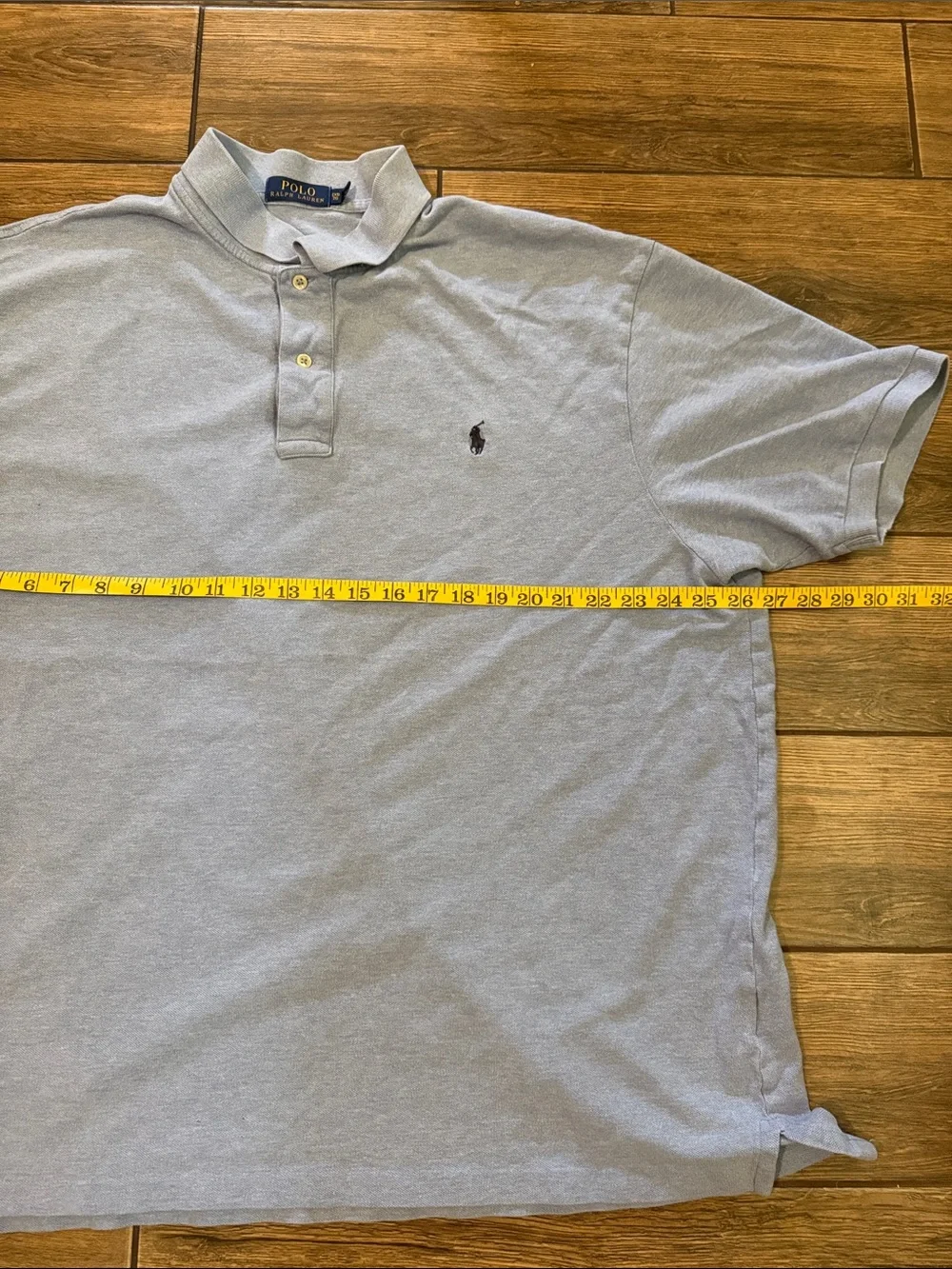 Polo Ralph Lauren Polo Shirt Mens 2XB Blue Short Sleeve Casual Cotton